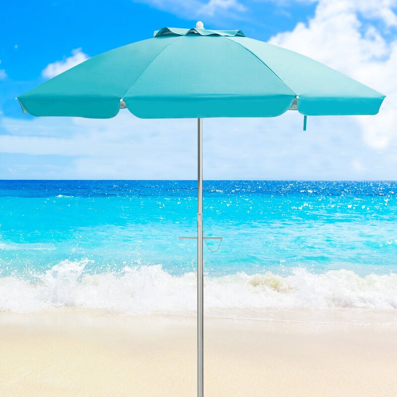 Arlmont & Co. Celine 6'6'' Beach Umbrella & Reviews | Wayfair